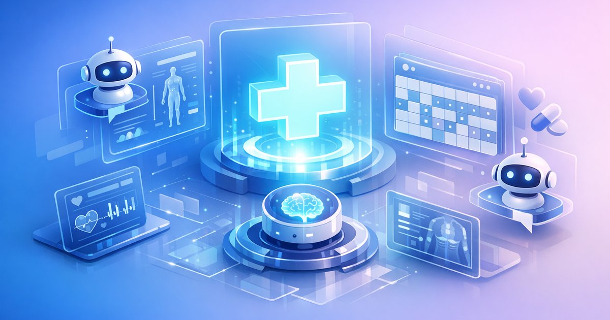 70% руководителей клиник внедряют AI в 2026 — обложка