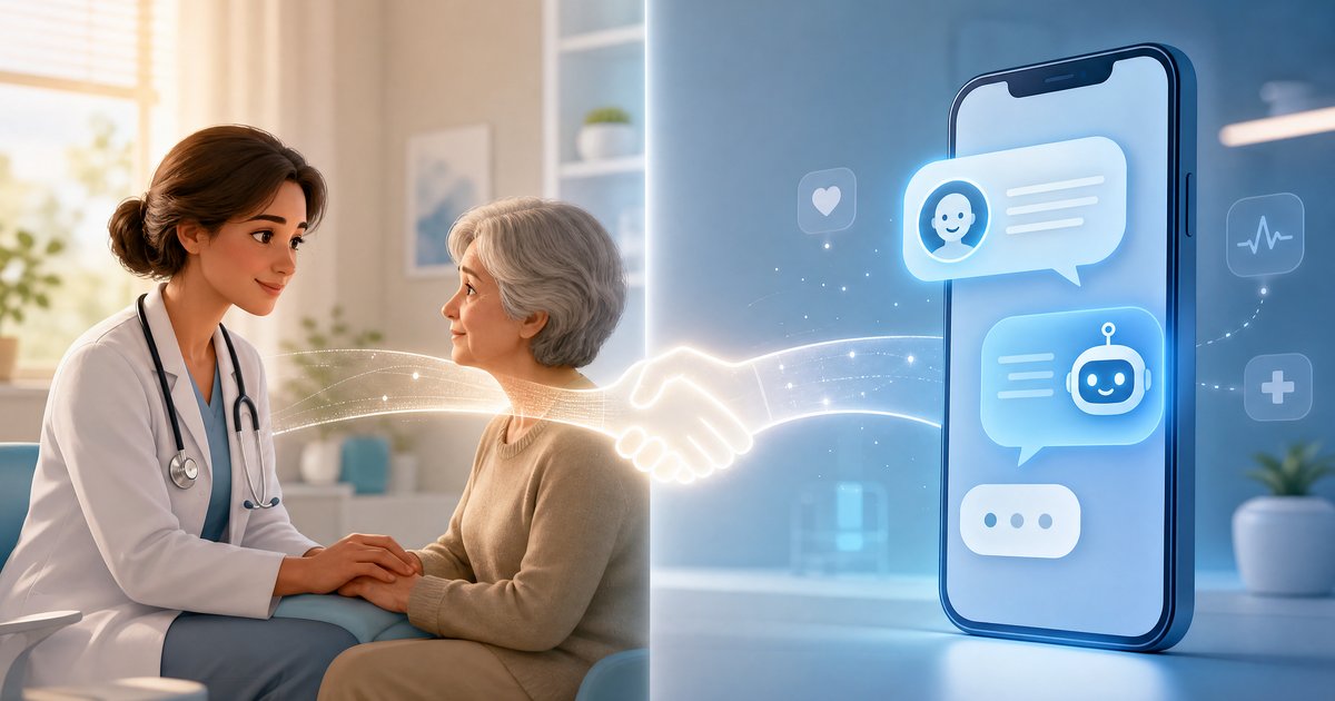 AI-агенты в коммуникации с пациентами — без потери доверия, обложка