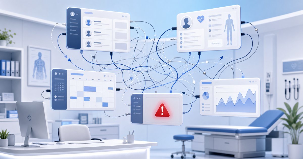 Ошибки внедрения CRM и МИС в клинике — обложка