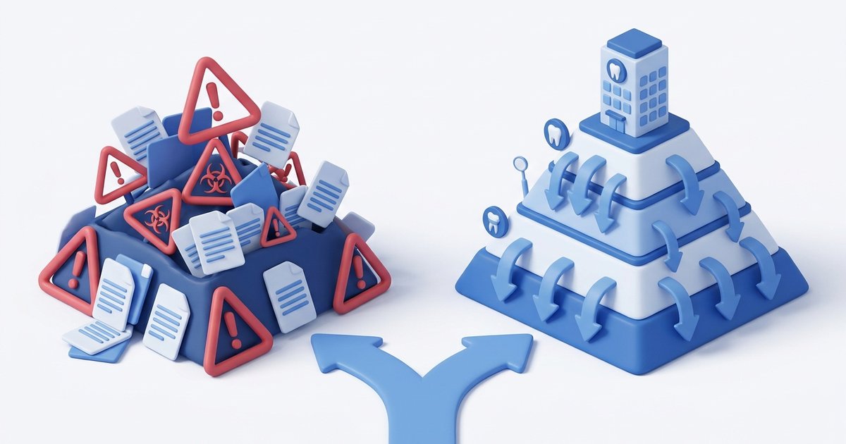 Дробление бизнеса в стоматологии: риски и альтернативы в 2026 — обложка