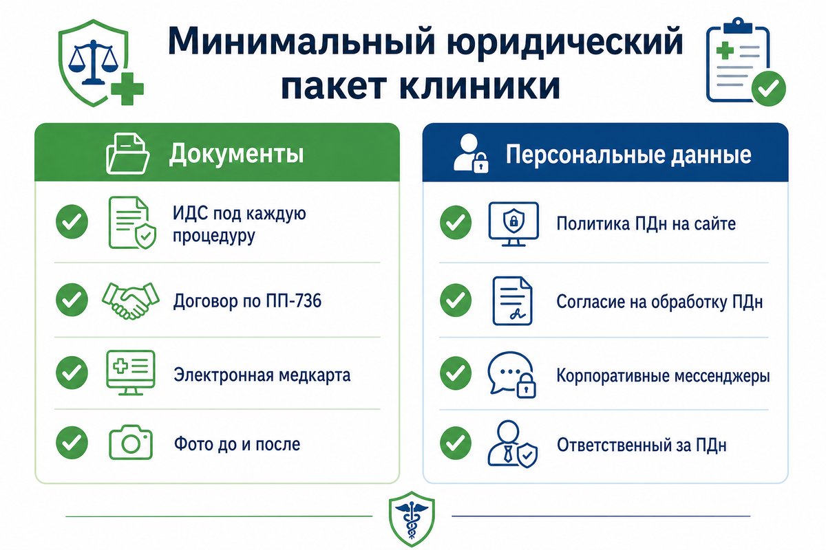 Чек-лист юридической готовности стоматологии