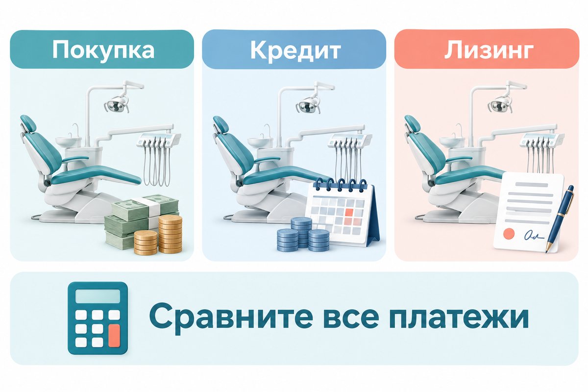 Покупка / Кредит / Лизинг / Сравните все платежи