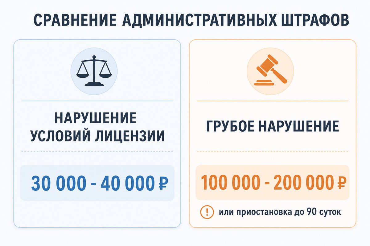 Штрафы по ст. 14.1 КоАП за нарушение порядка оказания стоматологической помощи