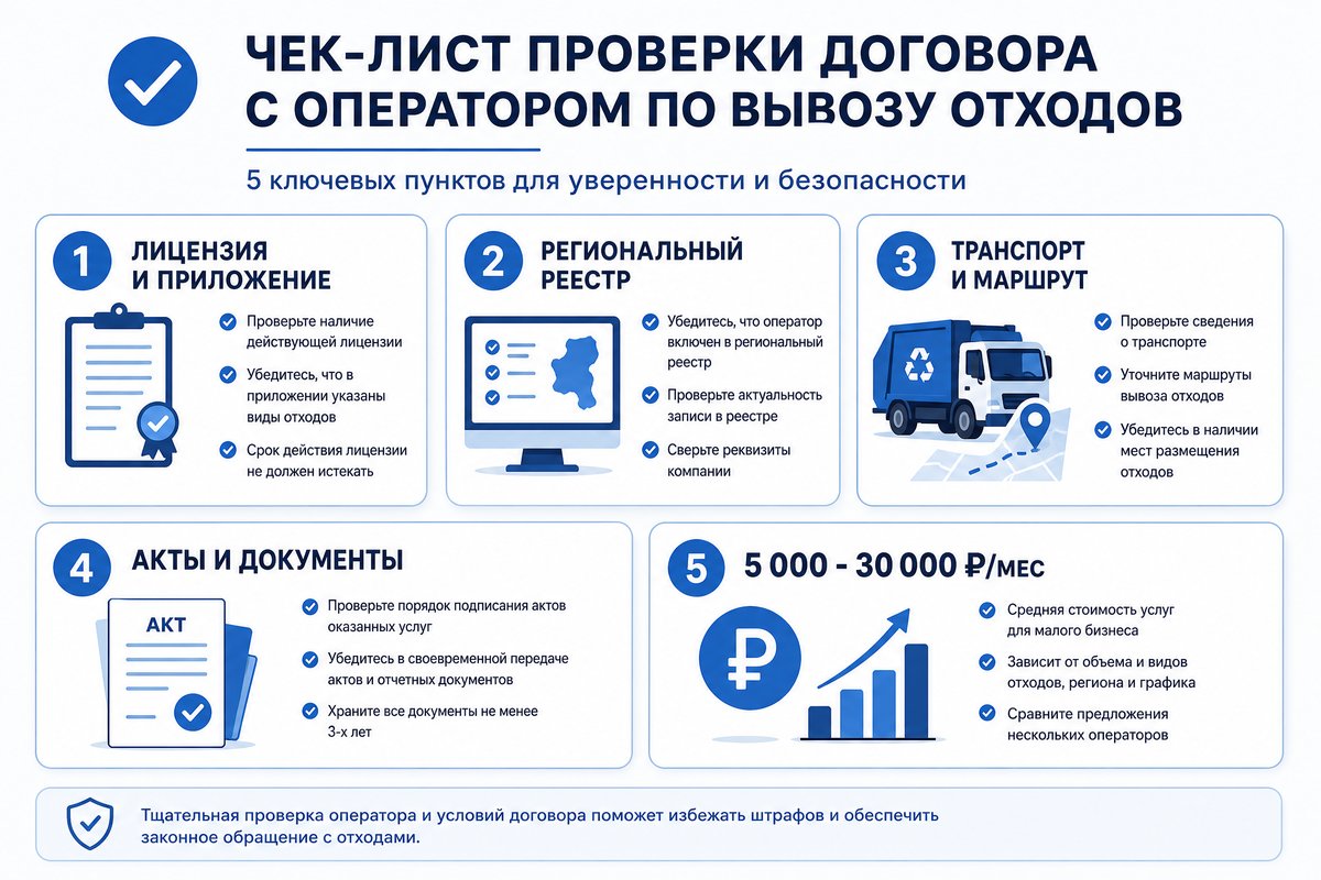 Договор с оператором: пять пунктов проверки