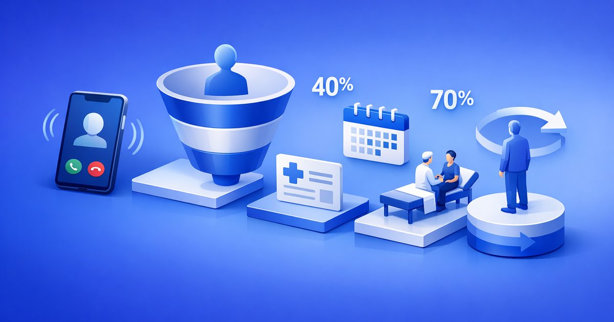 Воронка продаж в клинике — обложка