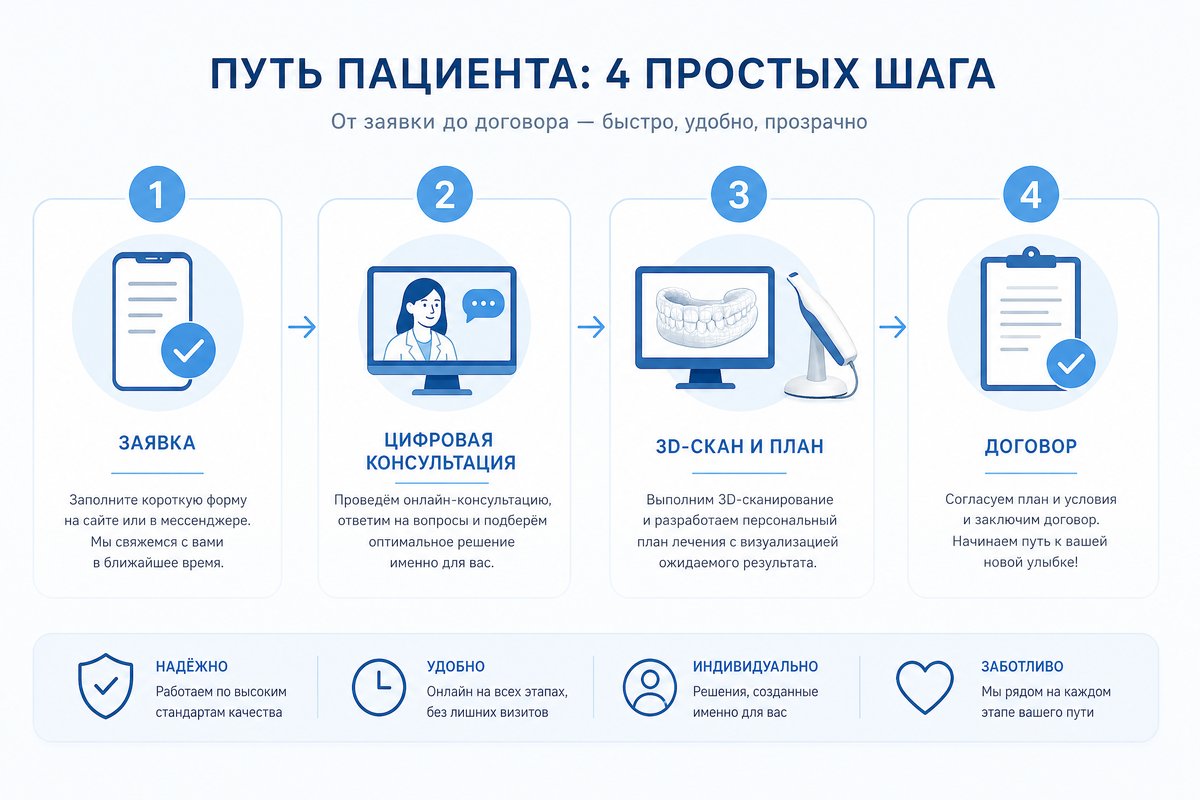 Путь пациента от заявки до договора