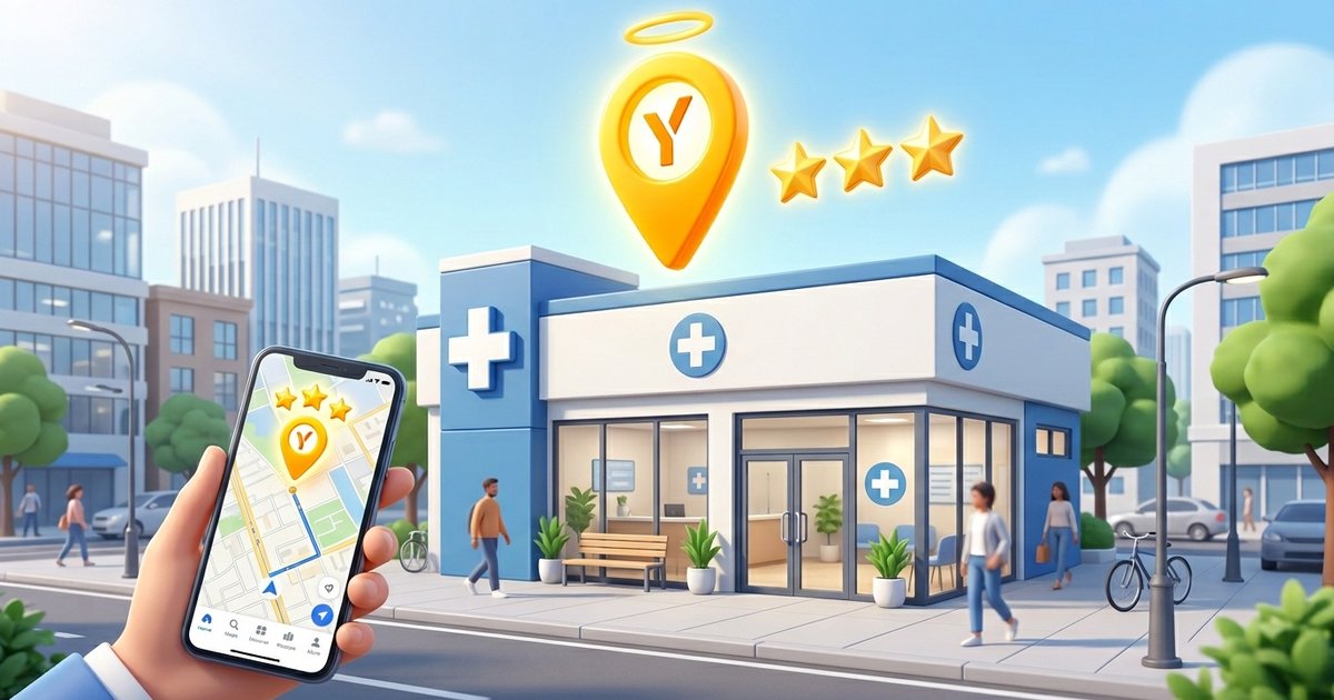Яндекс Карты для клиники — как выйти в топ-3 локального поиска