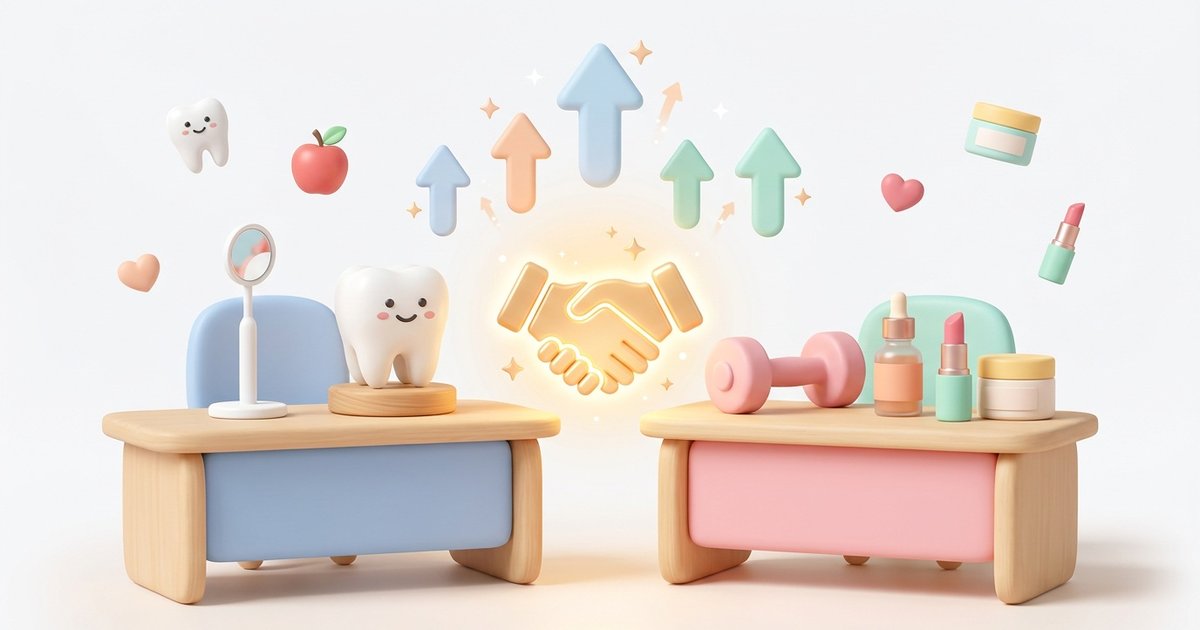 Кросс-маркетинг для клиники — партнёрства с фитнесом и косметологами