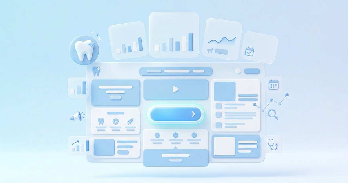 Лендинг для стоматологии: структура и конверсия до 8% — обложка