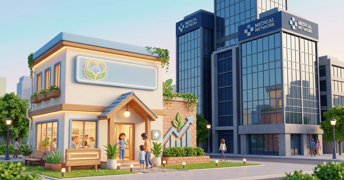 Нишевый маркетинг для малой клиники — конкурируем с сетями